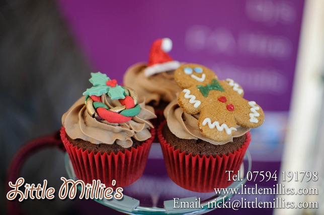 Christmas cupcakes by Little Millie&#39;s-2