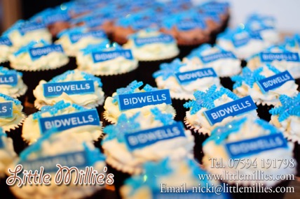 Corporate cupcakes by Little Millie&#39;s-1