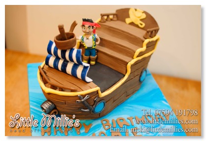 Jake &#38; the Neverland Pirates Cake by Little Millie&#39;s-1