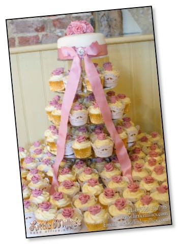 Wedding Cupcakes by Little Millie&#39;s-6
